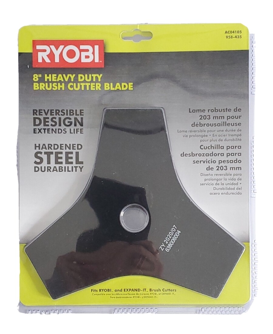 Ryobi Brush Cutter Blade 8" Heavy Duty Hardened Steel For ExpandIt Cutters eBay