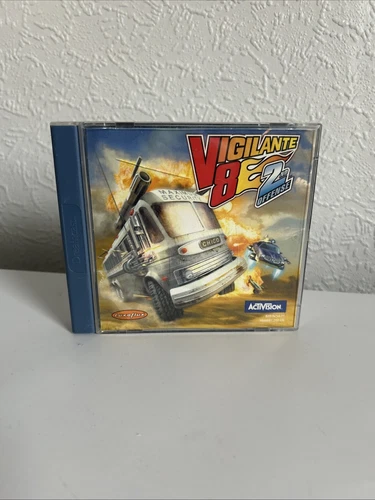 Vigilante 8 2nd Offense Dreamcast Game With Manual