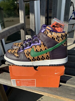 Nike Dunk High Premium Samurai Cave Purple Sz 11 Co.jp Safari