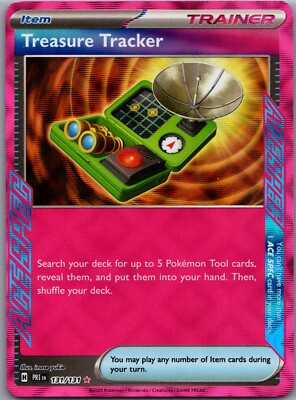 Treasure Tracker ACE 131/131 Sv: Prismatic Evolutions Holo