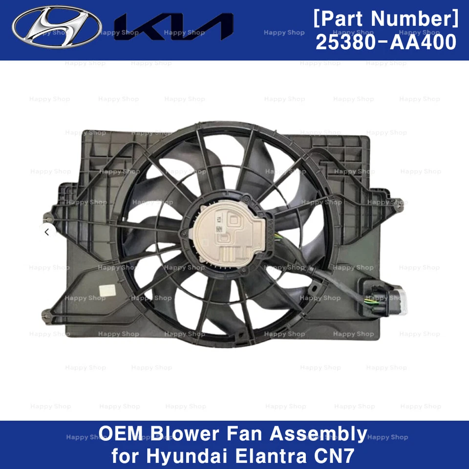 Soplador de montaje de ventilador original OEM 25380AA400 para Hyundai Elantra CN7 2021-2023 Foto 2 de 4