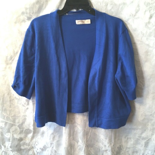 Royal blue cardigan sweater-Faded Glory 