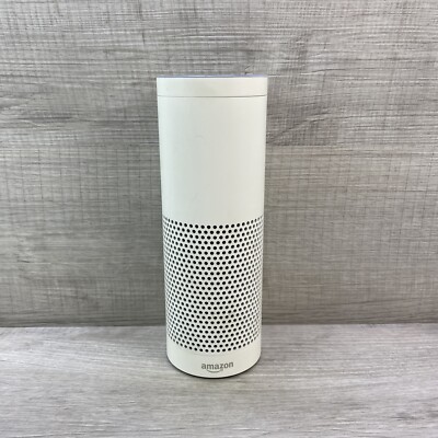 Amazon Echo SK705DI 1stGen White Bluetooth Voice Search Smart Speaker With Alexa