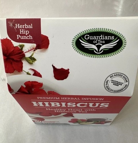 Guardians of Tea, Premium Herbal Infusion HIBISCUS Tea - Herbal Hip Punch. - Picture 3 of 4