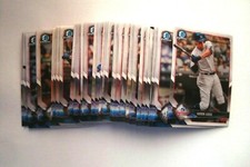 2018 Bowman Chrome Baseball Singles Inserts ~ Refractors ~ Drop Down Menu