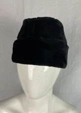 Dorfman Pacific Co Scala Classico NEW Hand Made Faux Fur Black Cossack Hat, XL