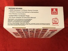 ATARI FLASHBACK 4 Classic Game Console Special Edition ~ 76 Built-in Games 