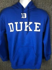 Duke University NCAA Blue Men's Graphic Long Sleeve Hoodie S