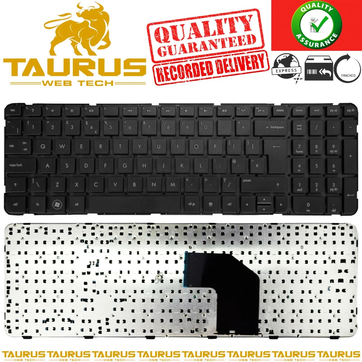 Teclado Para Port&aacute;til Hp Pavilion G6-2000 G6-2100 Aer36p01210 Con Marco