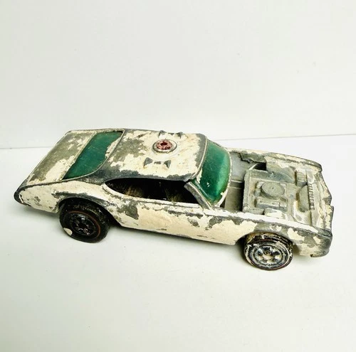 Hot Wheels Redline 1974 Police Cruiser Olds 442 Diecast Base / Opening Hood
