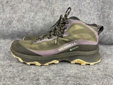 Merrell Moab Speed Mid GTX Shoes Womens Size 8 Green Purple Waterproof