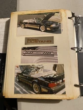 Binder Full Muscle Mustangs & Fast Fords Magazine 1980’s 5.0 Pro Street Saleen