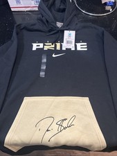 New Nike Men's Coach Prime Deion Sanders 2.0 Black Hoodie Large NWT Football