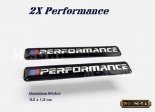 2x Performance Aluminium Metall Aufkleber Auto Schriftzug Logo Tuning Motorsport
