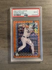 New Listing2025 Topps Chrome Shohei Ohtani Orange Geometric Refractor /25 #1 PSA 8