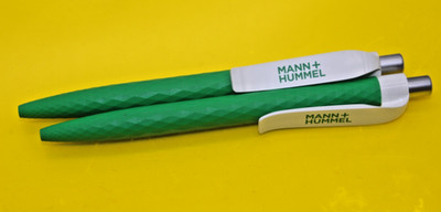 Mann + Hummel Kugelschreiber 2 Stk  Prodir mit Rautenmuster Neu Ballpoint Pen