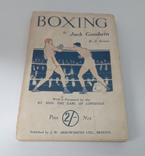 VERY RARE BOXING BY JACK GOODWIN 1922 JOE FOX ETC