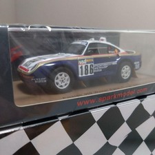 Spark Porsche 959 Rally Car #186 Winner 1986 Paris-Dakar Rally 1/43 Model New