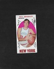 1969 Topps Basketball HOF-#43 Bill Bradley, NY Knicks (R) HOF vg/ex+