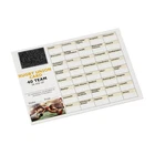 RUGBY UNION THEMED FUNDRAISING SCRATCH CARDS A6 FULL COLOUR CHARITY IDEA RAFFLE