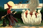 Happy Halloween  SPOOKY Vintage Reproduction Postcard  6" X 4" h10 — photo 1