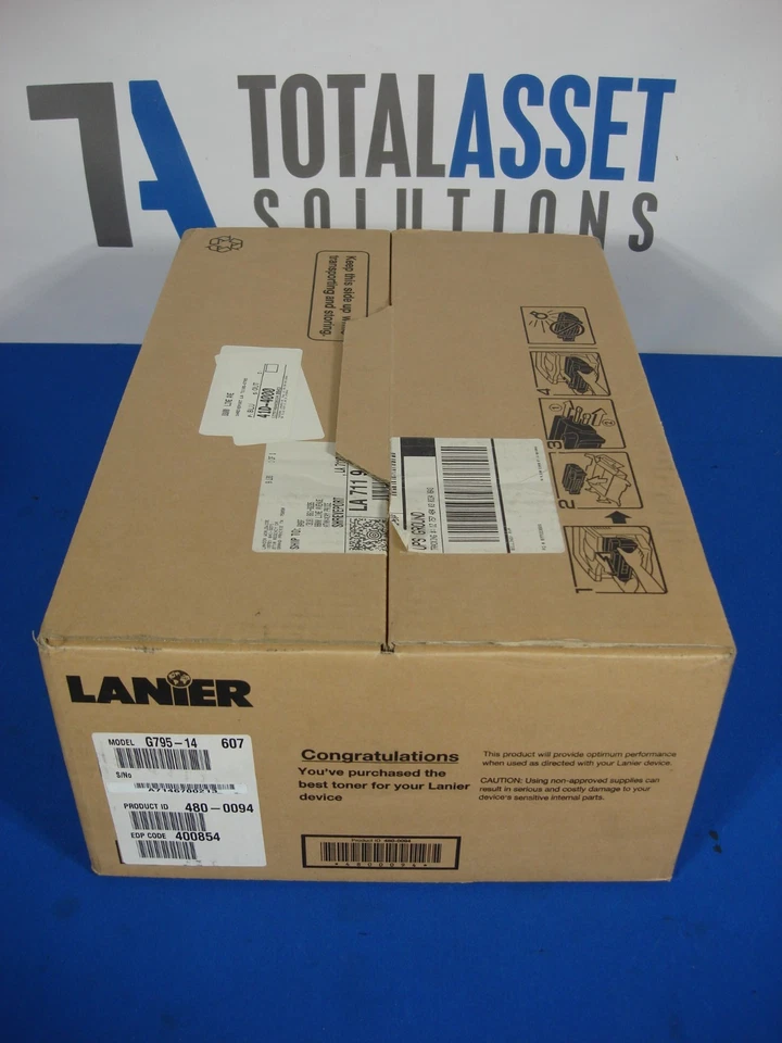 Cartucho de tóner negro Lanier G795-14 480-0094 Foto 4 de 4