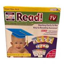 🍉Your Baby Can Read Deluxe Kit NEW ENGLISH Reading System DVD BOOK CARDS - FL