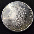 1891-S Morgan Silver Dollar - San Francisco - Unc Details - Cleaned - PL Finish