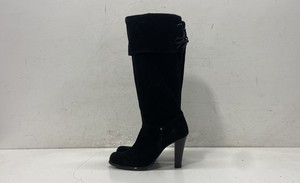 Tribeca Black Suede Boots Women's Sz 6.5M