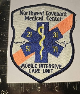 Northwest Covenant Medical Center Mobile Intensive Care Unit Patch   tar of Life
