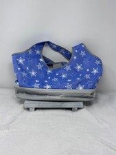 American Girl Blue and Gray w/ Stars Carry Tote Bag - Holds 2 Dolls