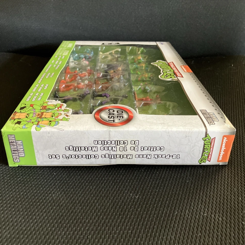 Teenage Mutant Ninja Turtles 1.65" Paquete de 18 figuras fundidas a presión serie 1 juguete Foto 3 de 4
