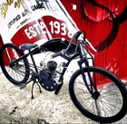 FRAME ONLY* motorized race bike custom board track Racer cruiser SCRATCHED* sale — photo 7