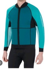 Sea-Doo Men's Neoprene Montego Jacket Size XL Turquoise- New