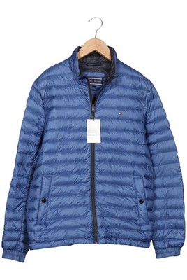 Tommy Hilfiger Jacke Herren Anorak Jacket Kurzmantel Gr. S Daunen Blau #wozpghr