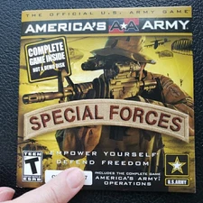 America's Army Special Forces-Operations-PC Game-Complete-US Army-Defend Freedom
