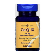 Co Q-10 Rapid Release 30 Softgels 200 Mg