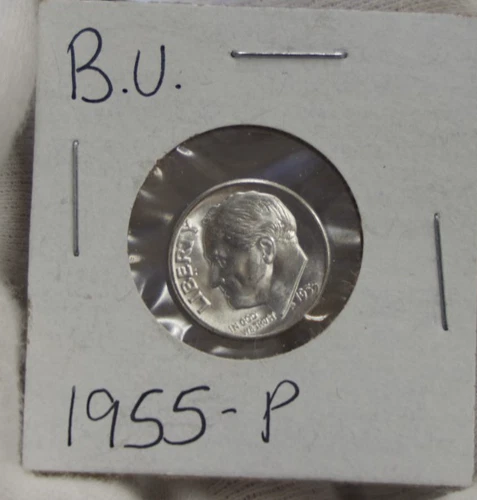 New Listing1955 US Roosevelt Silver Dime 10c Nice Unc