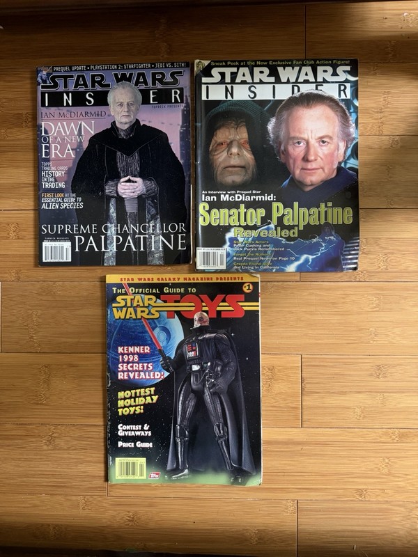 Star Wars Insider Issue 37 April 1998 Ian McDiarmid Toys Price Guide
