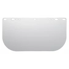 Jackson Safety 29109 Face Shield Visor, Clear Visor, Polycarbonate, Uncoated