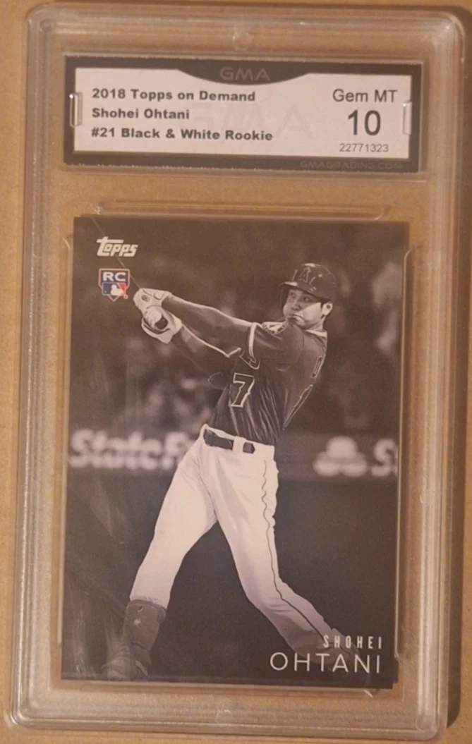 2018 Topps On Demand Black & White - Shohei Ohtani #21 for sale | eBay