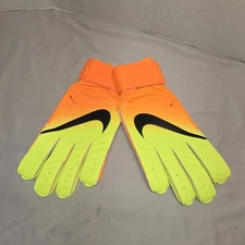 Nike GK Match Goalkeeper Soccer Football Glove Bright Citrus Unisex Size 11 NEW