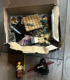 LEGO Star Wars: Lightsaber Duel 7101 Used With Instructions Missing Bricks RARE