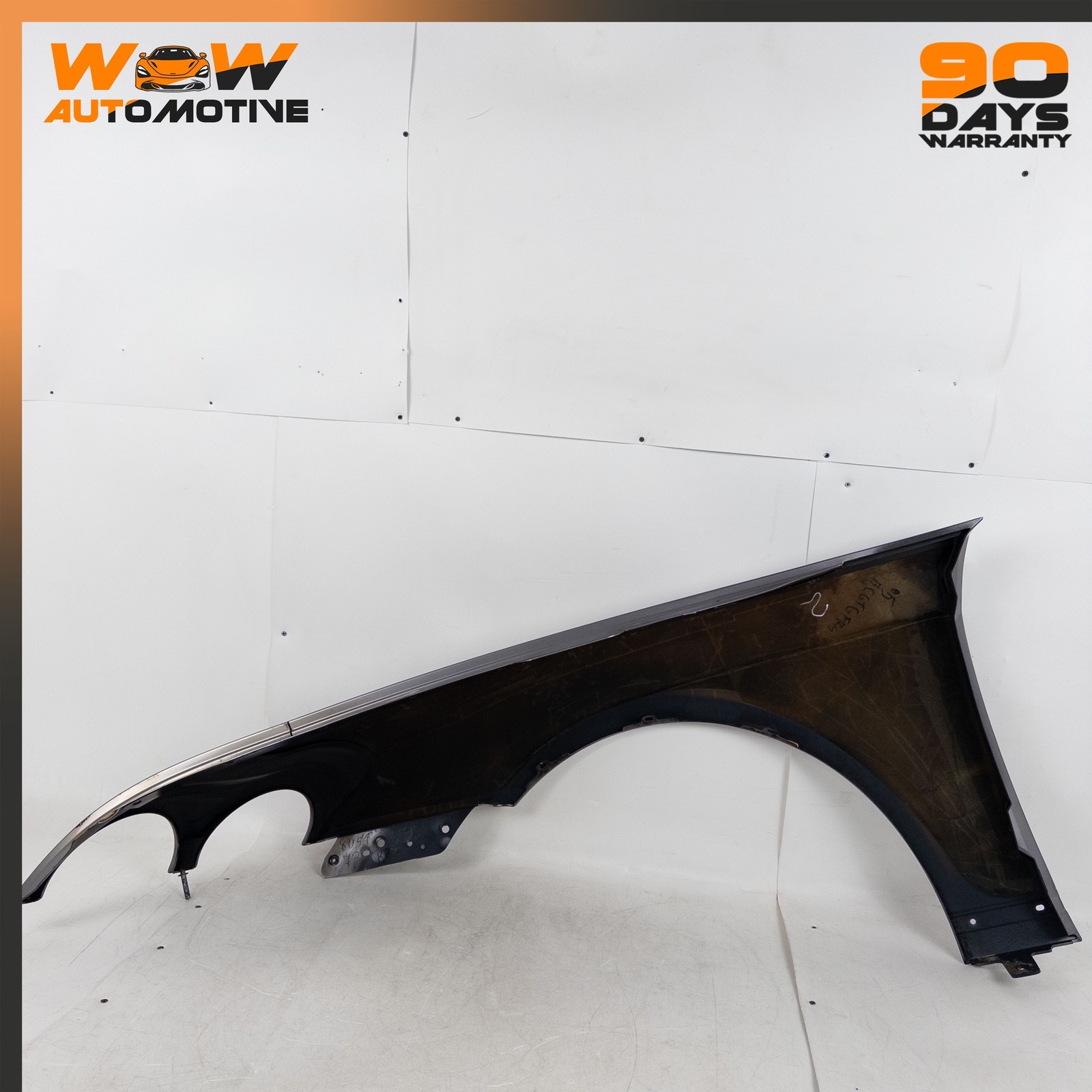 04-10 BENTLEY CONTINENTAL GT FRONTRIGHT PASSENGER SIDE FENDER ASSEMBLY SILVER OE