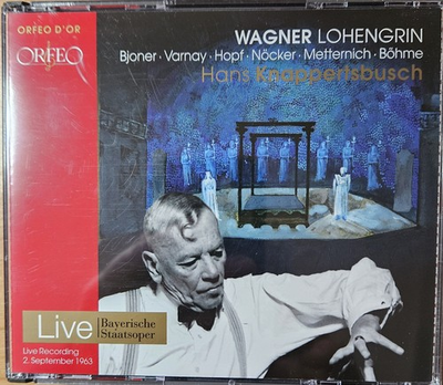 #ad #ad Wagner: Lohengrin by Wagner Bohme Bjoner Nocker Knappertsbusch CD... $16.85