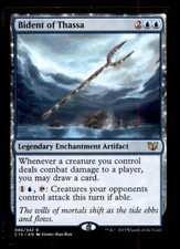 MTG Bident of Thassa LP Light Play Commander 2015 [533]