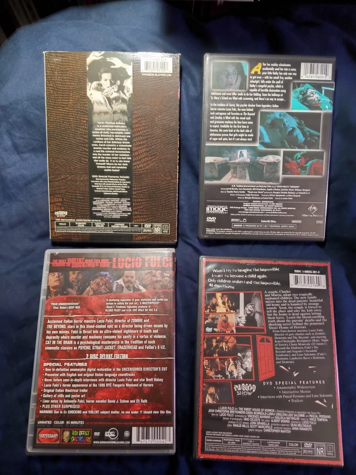 Lucio Fulci 4 Dvd Lot - Image 3 of 4