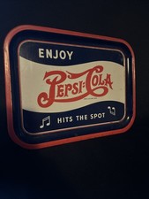 Vintage Pepsi Cola Double Dot Serving Tray 1940’s