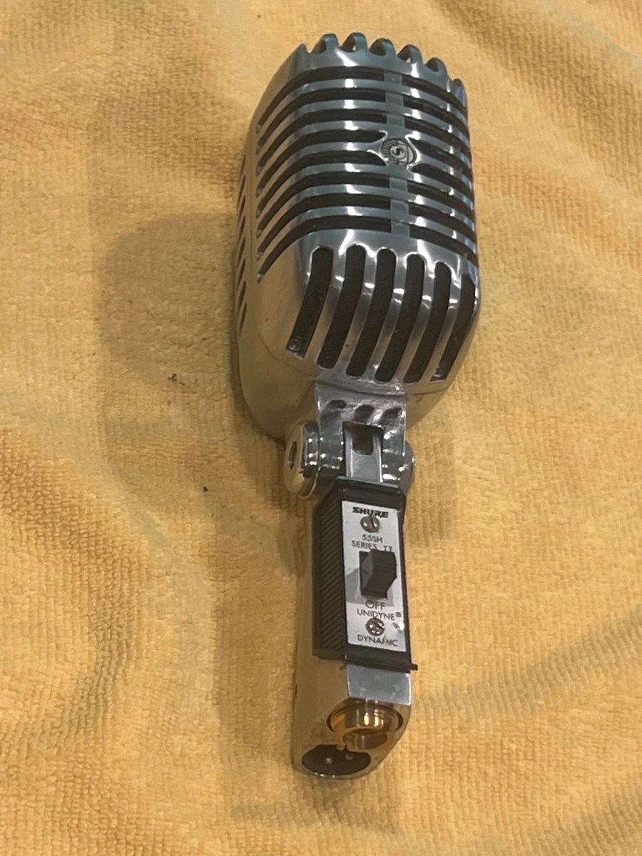 Shure 55 в винтажном профессиональном звуковом оборудовании