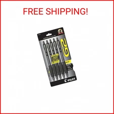 Pilot, G2 Premium Gel Roller Pens, Bold Point 1 mm, Pack of 5, Black